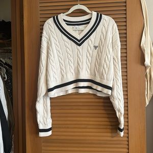 TNA Aritzia Clay Sweater